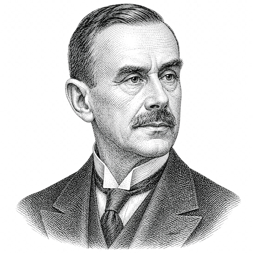 Portrait of Thomas Mann