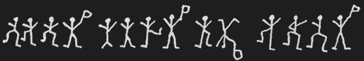 Dancing men message reading: Come here at once.