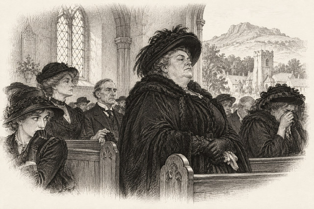An engraving-style sketch for Giants’ Bread, chapter 3.