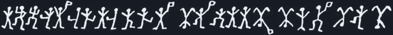 A Dancing Men cipher message: ELSIE PREPARE TO MEET THY GOD.